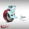 Service Caster 5 Inch SS Poly on Aluminum Caster with Ball Bearing and Brake/Swivel Lock SCC SCC-SS30S520-PAB-TLB-BSL - alternate 2